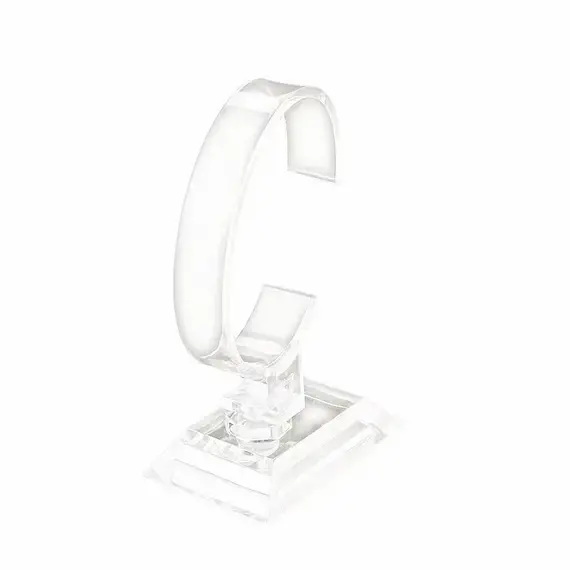 Wholesale Transparent Watch Display Rack C-Ring Transparent Bracket Counter Display Rack Watch Bracelet Display Props