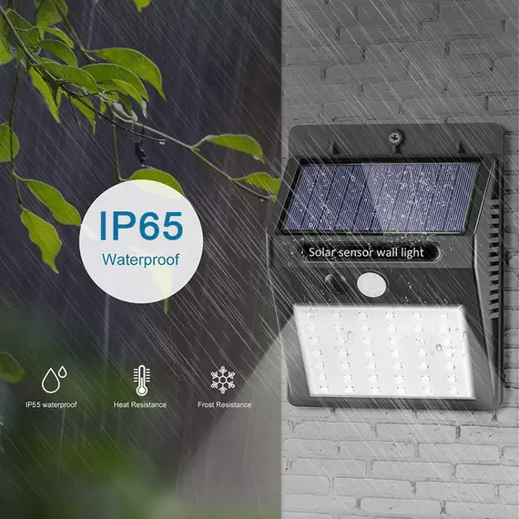 6/30 LED Solar Light PIR Motion Sensor Wall Light Outdoor Solar Lamp Waterproof Solar Powered Sunlight Street Lamp Garden Decor