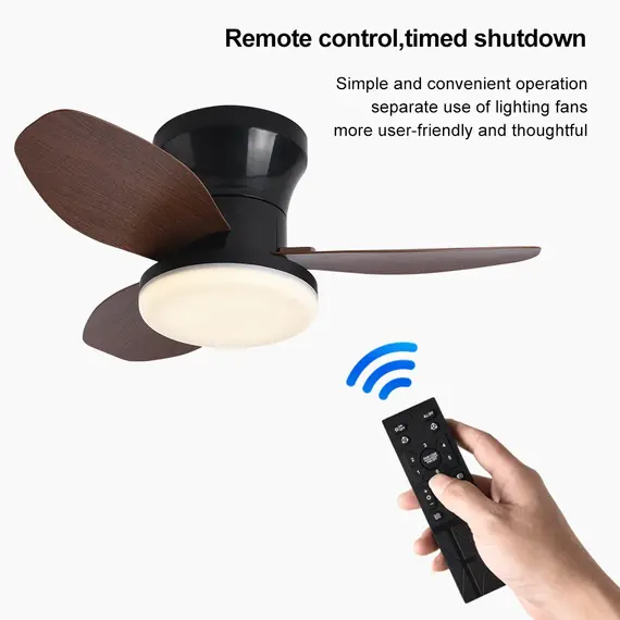 Nordic Fan Lights, Bedrooms, Study Rooms, Dining Rooms, Modern and Minimalist Ceiling Fan Lights, Children's Rooms, Commercial O