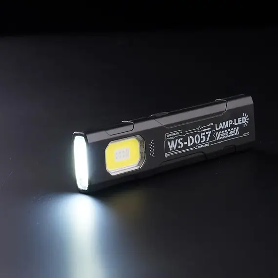 Powerful LED COB Flashlight USB Rechargeable Portable Mini Torch Pocket Lantern Outdoor Emergency Camping Work Light With Magnet
