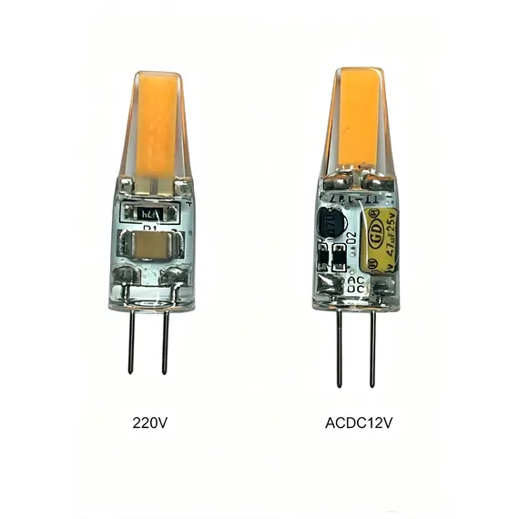 10PCS Dimmable Mini G4 LED COB Lamp  6W Bulb AC DC 12V 220V Candle Lights Replace 30W 40W Halogen for Chandelier Spotlight
