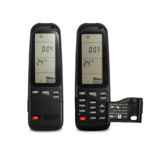 25 in 1 Universal A/C Remote Control RC-3 Use for Electra/Airwell/Emailair/Elco Air Conditioning YKR-M/002E YKR-F/010 YKR-F/015E