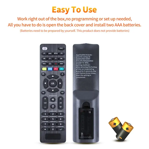 Universal G006 TV Remote Repacement Control for LG and many brands