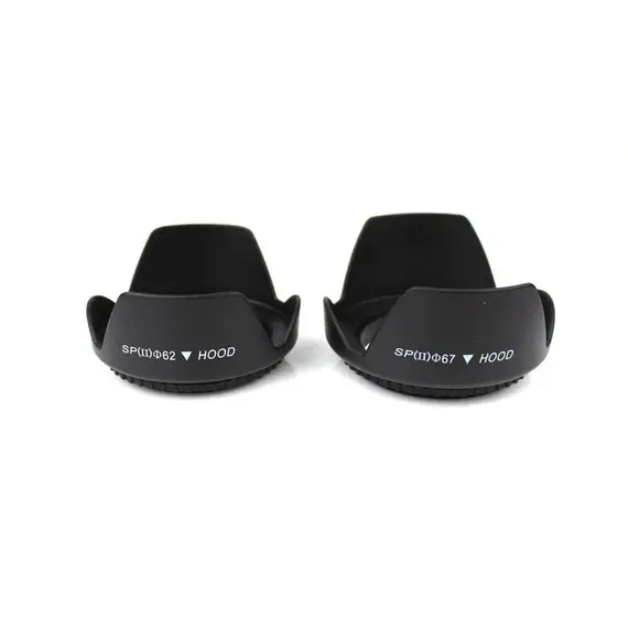 Universal Lens Hood 49mm 52mm 58mm 55mm 62mm 67mm 72mm 77mm 82mm Screw-in Tulip Petal Flower Filter Thread Camera Lente Protect