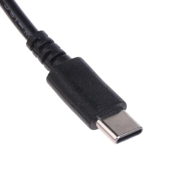 9V 12V 15V 20V USB Type-C to 5.5x2.1mm PD Power Supply Cable for Router Laptop LED Light Accessories Max 3A 120W 0.4M/0.98Meter