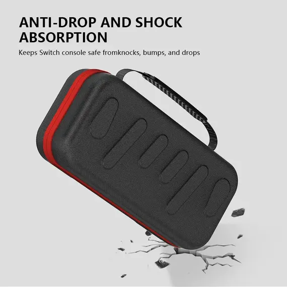 Carrying Case Compatible with Switch 2 (2025) - For Console & Accessories Portable Hard Shell Pouch Carrying Travel Bag