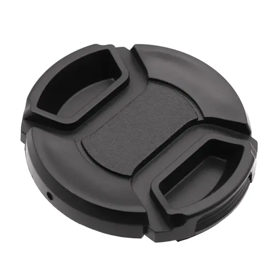 Center Pinch Lens Cap 37 39 40.5 43 46 49 52 55 58 mm Universal Plastic For Sony Canon Nikon Pentax Olympus Panasonic Fujifilm