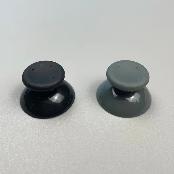GSF 1Set Black Gray 3D Analog Stick for Xbox 360 Controller Thumbsticks Caps for X Box 360 Gamepad Repair Parts with Tool