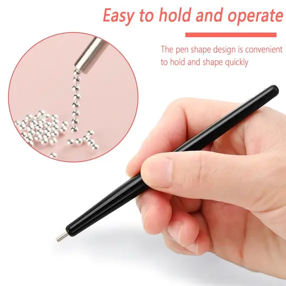 1/2Pcs Vortex/lollipop Cat's Eye Nail Magnet Pen Create Water Ripple Swirl Effect Magnetic Stick for Gel Polish Manicure Tools &