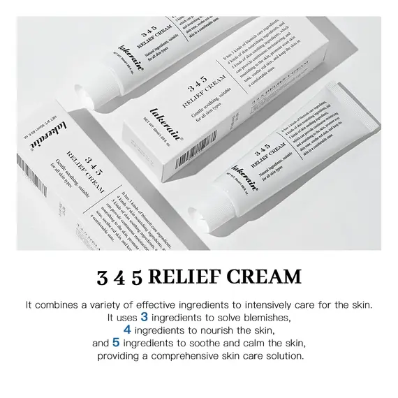345 Soothing Cream | Daily Face Moisturizer | Spot Treatment || For All Skin Types