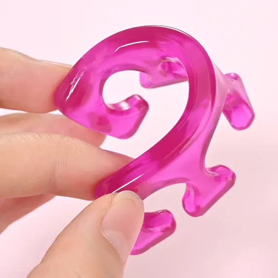 Silicone Toe Spreaders for Nail Polish Application 2pcs Soft Finger Toe Separators 2.6*9.2cm Soft Gel Toe Spacers Nail Tools RT%