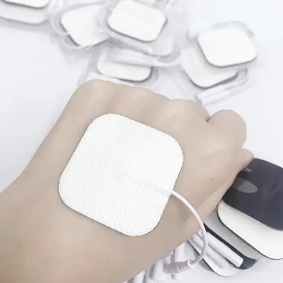 10/20pcs Muscle Stimulator Electrode Pads Gel Non-woven Fabric Self Adhesive Replacement Pads for Tens Body Massager Machine