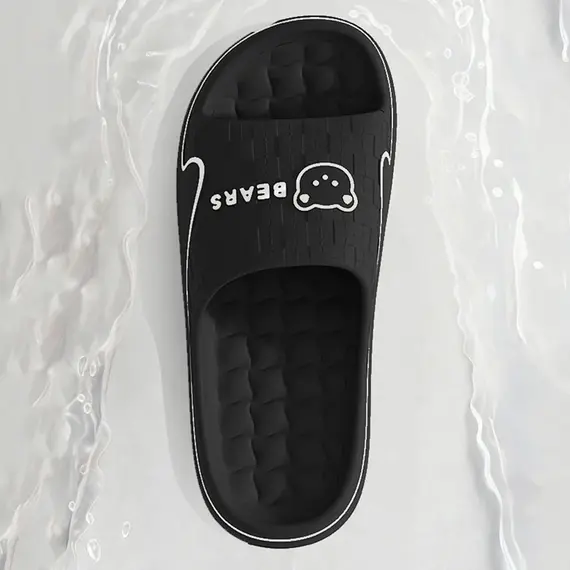 Women's Home Slippers Cute Cartoon EVA Indoor Home Bathroom Sandals Soft Sole Non-slip Summer Outdoor Beach Couple Shoes