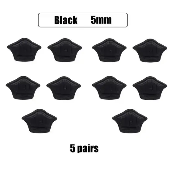 5 Pairs Shoe Pad Foot Heel Cushion Pads Sports Shoes Adjustable Antiwear Feet Inserts Insoles Heel Protector Sticker Insole