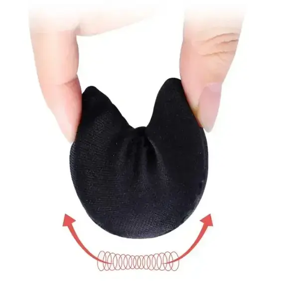10pcs Sponge Forefoot Insert Pads Adjustment Reduce Shoe Size Pain Relief High Heel Filler Insoles Forefoot Toe Plug Cushion Pad