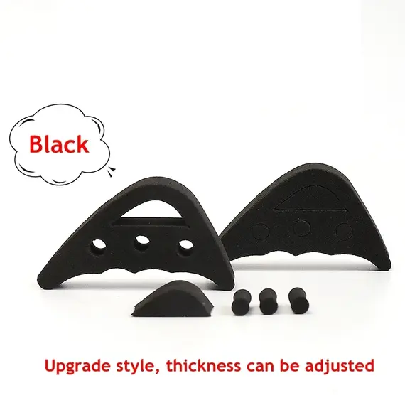 Toe Plug Soft Half Insoles Reusable Toe Sponge Filler Inserts for Shoes Adjustable Too Big Foot Brace Pads Unisex Shoe Inserts