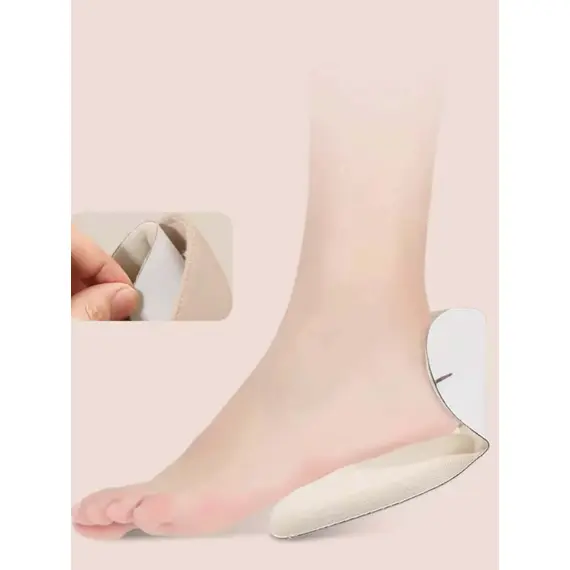 5 Pairs of Heel Grip Pads, Elastic Shoe Pads, Large Shoe Heel Pads, Pads for Men and Women, Improve the Fit and Comfort of Shoes, Prevent Heel Slipping and Blisters