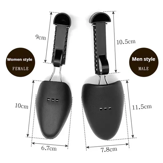 Unisex Shaping Anti Wrinkle Shoe Lasts Scalable Shoe Trees for Anti Deformation Inner Support Shoes Stretcher 1Pair/2Pair