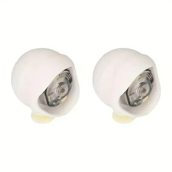2/4/8Pcs Waterproof Shoe Lights for Clogs Shoe Charms Accessories for Crocs Shoes 3 Light Modes Headlights for Camping Running