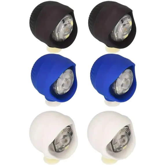 2/4/8Pcs Waterproof Shoe Lights for Clogs Shoe Charms Accessories for Crocs Shoes 3 Light Modes Headlights for Camping Running