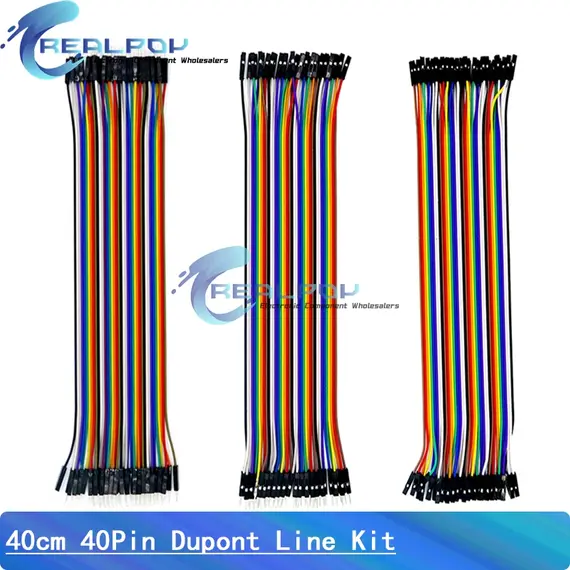 40PIN Dupont Line Male To Male Female To Female Male To Female Jumper Wire Cable 10cm 15cm 20cm 30cm 40cm for Arduino DIY KIT