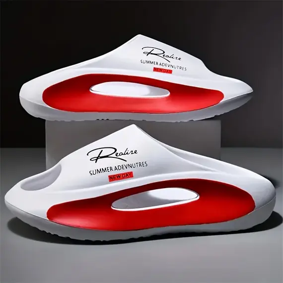 Men's Slippers EVA Non-slip Slides Fashion Slippers Comfortable Men's Slides Summer Casual Sandals Outdoor Indoor Shoes Big Size