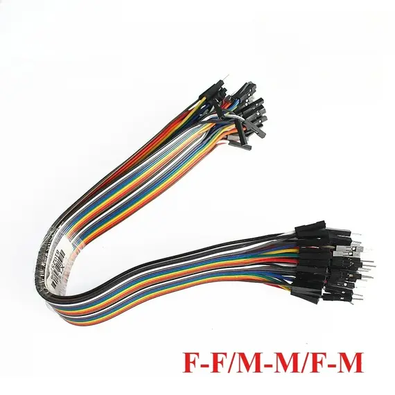 20Pin 30cm Jumper Wire Dupont Line Male To Male/Female To Male / Female To Female Dupont Cable Assorted Kit for Arduino