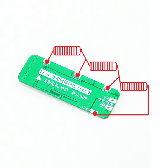 Smart BMS 3S 20A 12V 18650 Li-ion Lithium Battery Charger Protection Balance Board With Balancers Equalizer