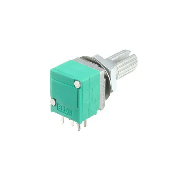 5Pcs Potentiometers Industrial Switches RK097 RK097N 3Pin B1K 5K 10K 20K 50K 100K 500K Switch Audio Shaft 15mm Amplifier Sealing