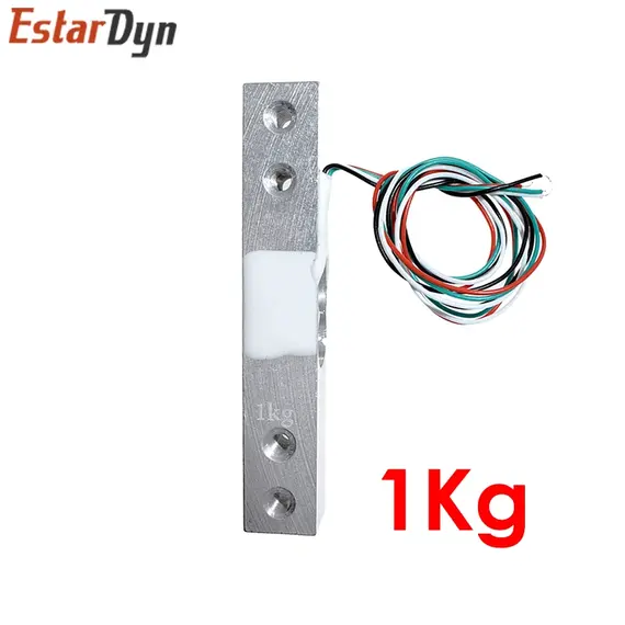 Load Cell 1KG 2KG 5KG 10KG 20KG HX711 AD Module Weight Sensor Electronic Scale Aluminum Alloy Weighing Pressure Sensor