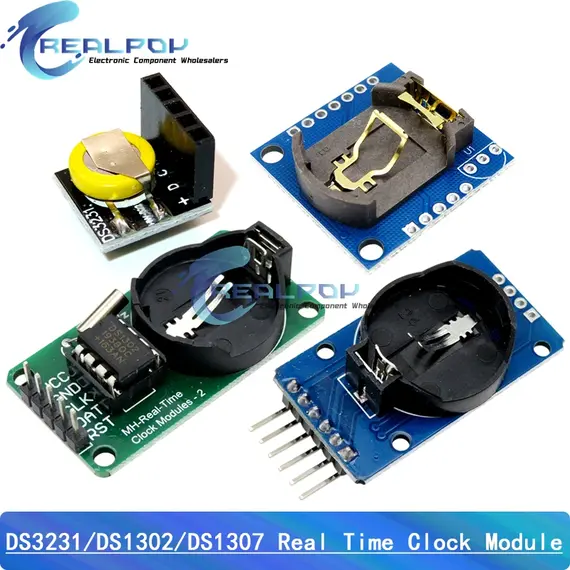 DS3231 AT24C32 IIC Module DS1302 RTC I2C Precision Clock Module DS1307 Memory module mini module Real Time For Raspberry Pi