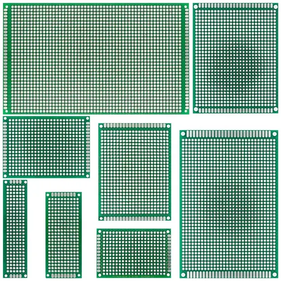 9x15 8x12 7x9 6x8 5x7 4x6 3x7 2x8 cm Double Side Prototype Diy Universal Printed Circuit PCB Board Protoboard For DIY