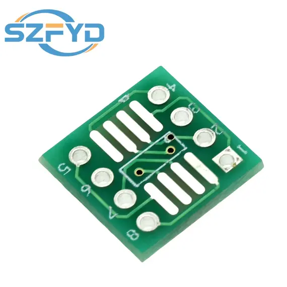 20/50/100pcs SMD to DIP Adapter Converter SOP8 SSOP8 TSSOP8 Adapter Board Module Adapters Plate 0.65mm 1.27mm