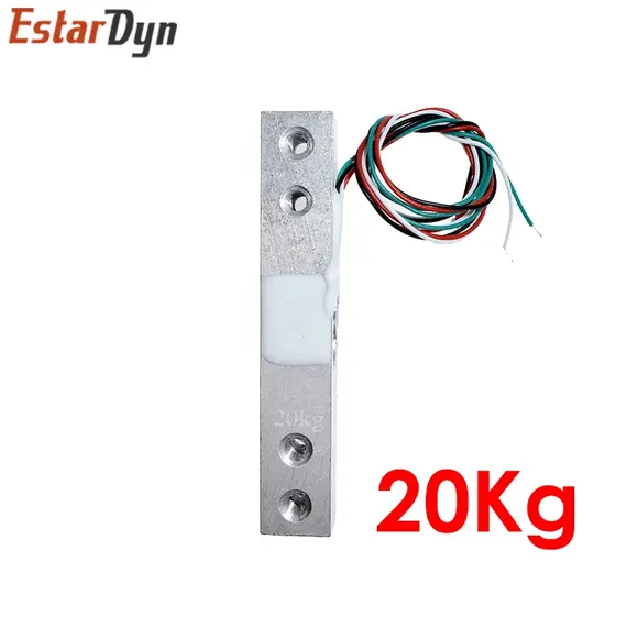 Load Cell 1KG 2KG 5KG 10KG 20KG HX711 AD Module Weight Sensor Electronic Scale Aluminum Alloy Weighing Pressure Sensor