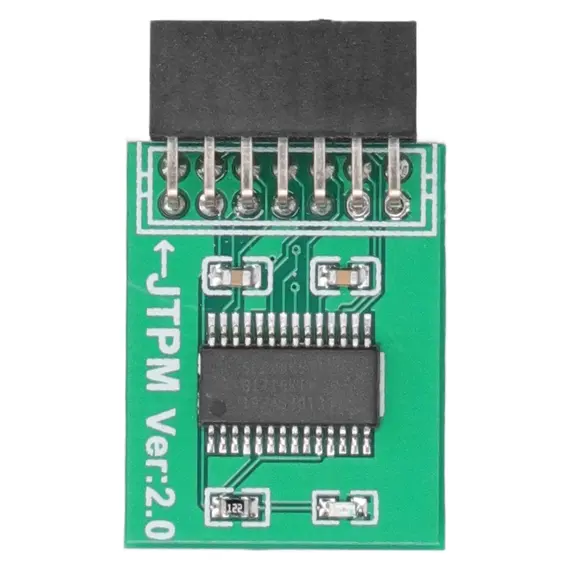 MSI Green LPC-14 Pin TPM Security Module, Suitable for Windows 11 Upgrade Testing