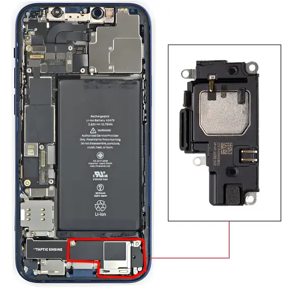 Loud Speaker For iPhone X XR XS 11 12 13 Mini Pro Max Replacement Bottom Sound Speaker Unit