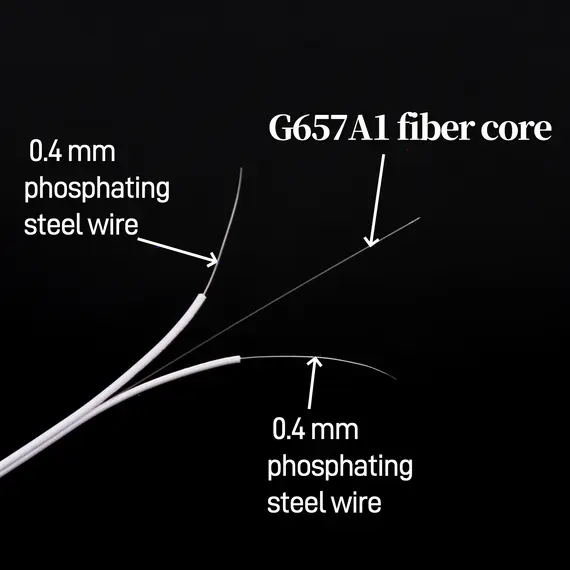Fiber Optic Wire APC SC to SC APC Optical Single-mode 1-core G657A1 Indoor Extension Cable 3M/5M/10M/15M/20M Fiber Optic Cable