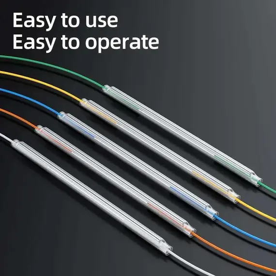 Heat Shrinkable Tube 40mm 45mm 60mm 1pin 2pin Smoove Fiber Optic Splice Protector Tubo Cable Heat Shrink Tube Protector Sleeves