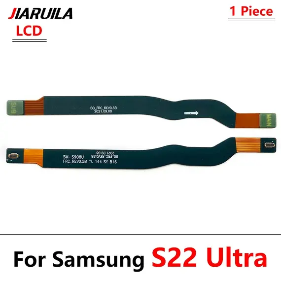 New For Samsung S20 S21 S22 S23 S24 Plus Ultra Fe 4G 5G Signal Antenna Main Board Connector LCD Motherboard Flex Cable