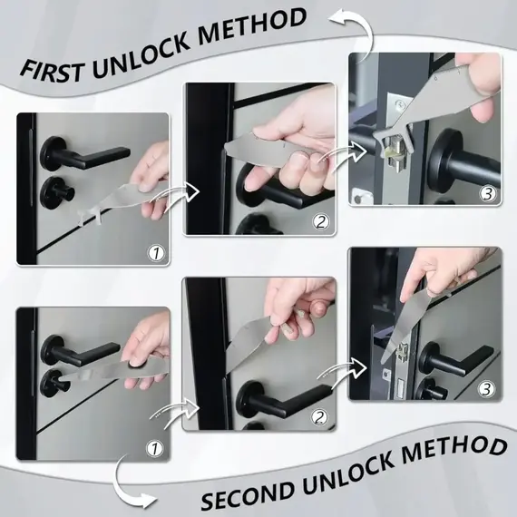 Multi-Functional Firefighters Tools Stainless Steel Lock Picking Fire Tool Fast Opener Practical Locksmith Kit for Professionals