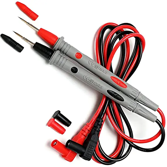 20A 1000V Multimeter Test Heads Needle Pin Digital Multi Meter Head Wire Pen Cable Kit Multimeter Voltmeter PVC Tester Kit