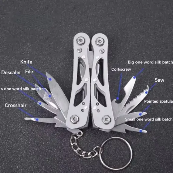Multi-tool Pliers Outdoor Combination Knife Pliers Stainless Steel Folding Portable Multi-purpose Camping Survival Pliers Tools