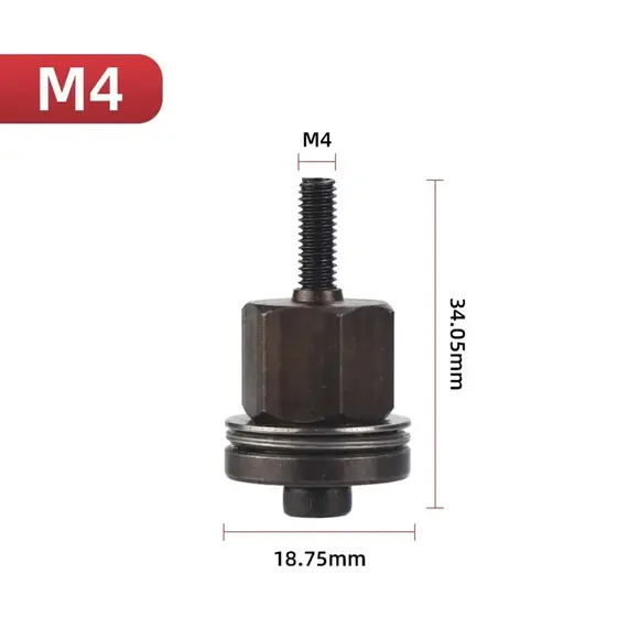 1pcs Hand Rivet Nut Head Rivet Nut Tool Manual Riveter Rivnuts Tools Accessory For Nuts M3 M4 M5 M6 M8 M10