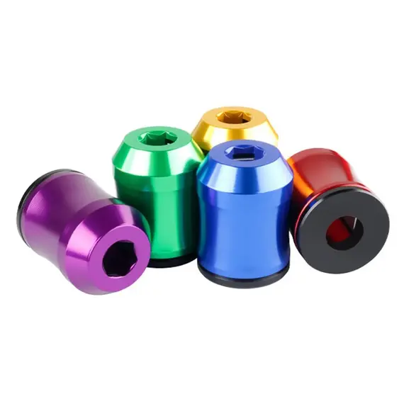 1/5Pcs Magnetic Screw Rings Magnetized Ring Screwdriver Bits  Aluminum Alloy 6.35mm Shank Screw Bit Magnetic Magnetizer