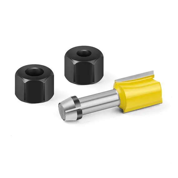 6mm 6.35mm 8mm Collet Chuck Engraving Trimming Machine With Nut Router Bit Adapter Electric Router Milling Cutter Accessories