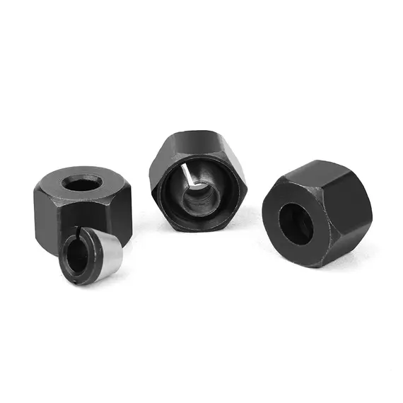 6mm 6.35mm 8mm Collet Chuck Engraving Trimming Machine With Nut Router Bit Adapter Electric Router Milling Cutter Accessories
