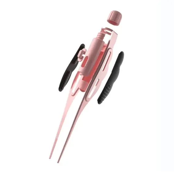 Earwax LED Tweezers Earpick Children Ear Cleaning Tool Adult Ear Wax Removal