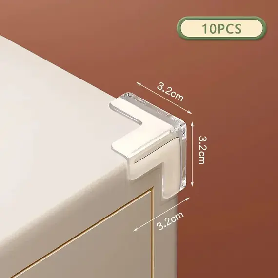 10pcs Baby Safety Silicone Protector Table Corner Edge Protection Cover Electric Socket Children Anticollision Guards