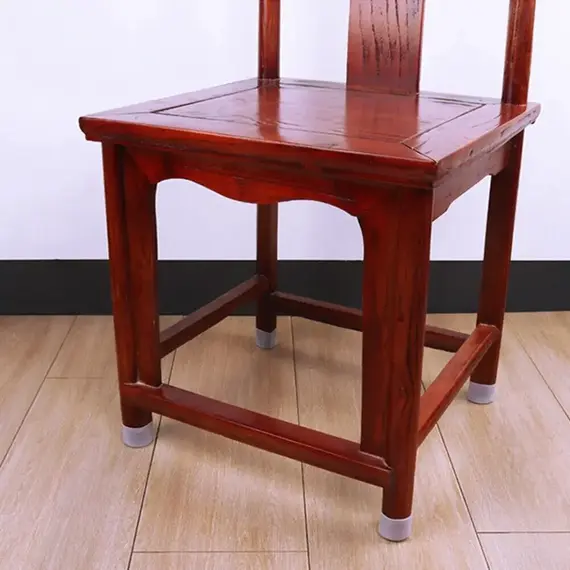 Universal Silicone Chair Leg Protectors Anti-Slip, Noise-Reducing, Scratch-Resistant Floor Protectors for Chairs & Stools