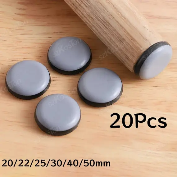 20PCS Furniture Slider Pads Table Chair Leg Sliding Block Anti Scratch Easy Move Heavy Furniture Leg Mat Thickened Moving Pads
